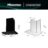 Decorativas de Pared CH6T6226B – Campana T Invertida 60Cm, Clase A+, Capacidad 446M³/H, Color Negro