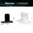 Decorativas de Pared CH9T6226B – Campana T Invertida 90Cm, Clase A+, Capacidad 446M³/H, Color Negro