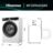 Lavadoras WF3S9043BW1 – Lavadora De Libre Instalación, A-10%, 9 Kg, 1400 rpm, Blanco