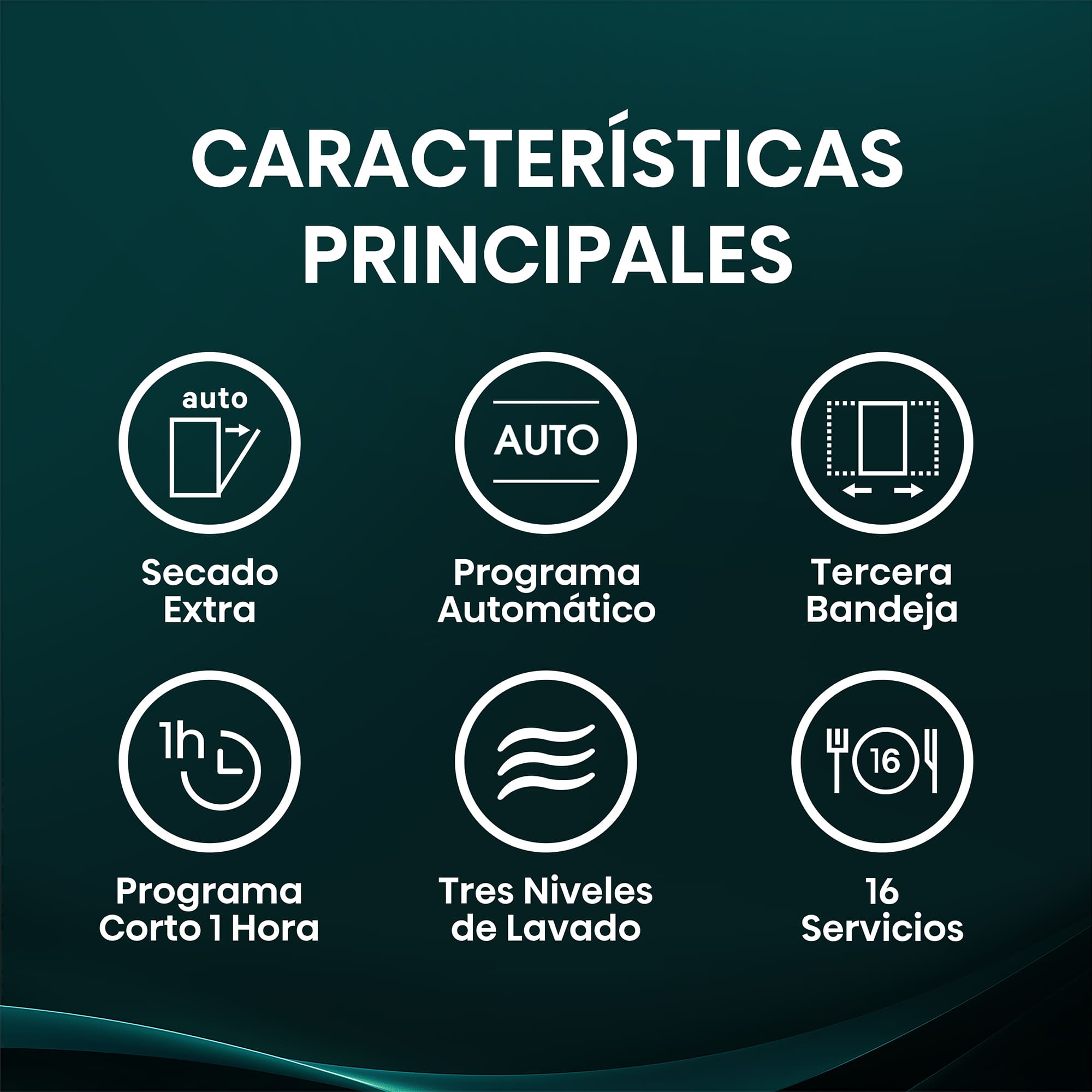 Hisense - HS663A90XUK – Lavavajillas 60Cm De Libre Instalación, Clase A, Capacidad 16 Serv., Color Inox