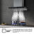 Decorativas de Pared CH6T6226XGB – Campana T Invertida 60Cm, Clase A+, Capacidad 446M³/H, Color Inox
