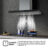 Decorativas de Pared CH9T6226XGB – Campana T Invertida 90Cm, Clase A+, Capacidad 446M³/H, Color Inox