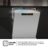 Libre Instalación 60cm HS643B90W – Lavavajillas 60Cm De Libre Instalación, Clase B, Capacidad 15 Serv., Color Blanco