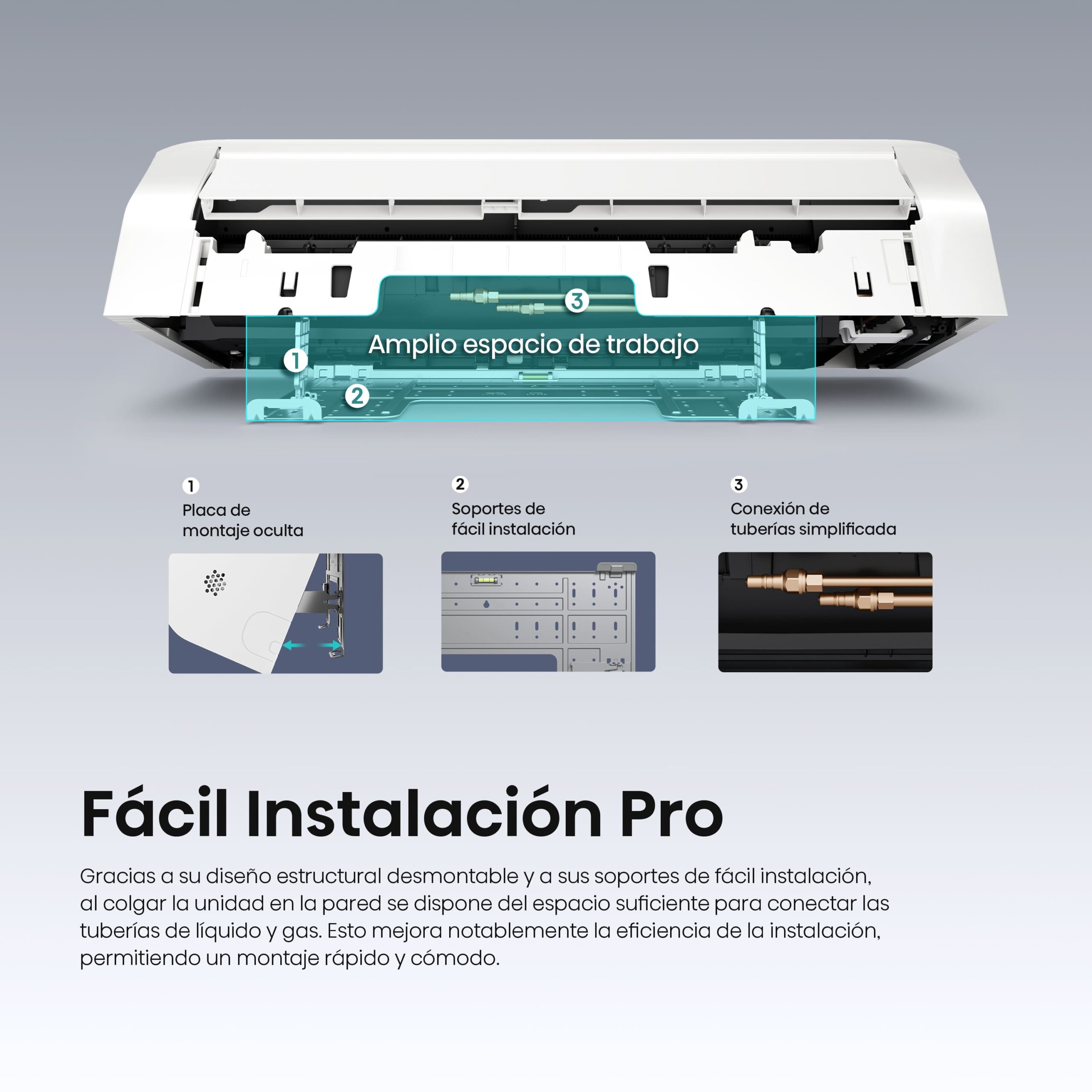 Hisense - Aire acondicionado MAX Comfort Hisense HC70FW00