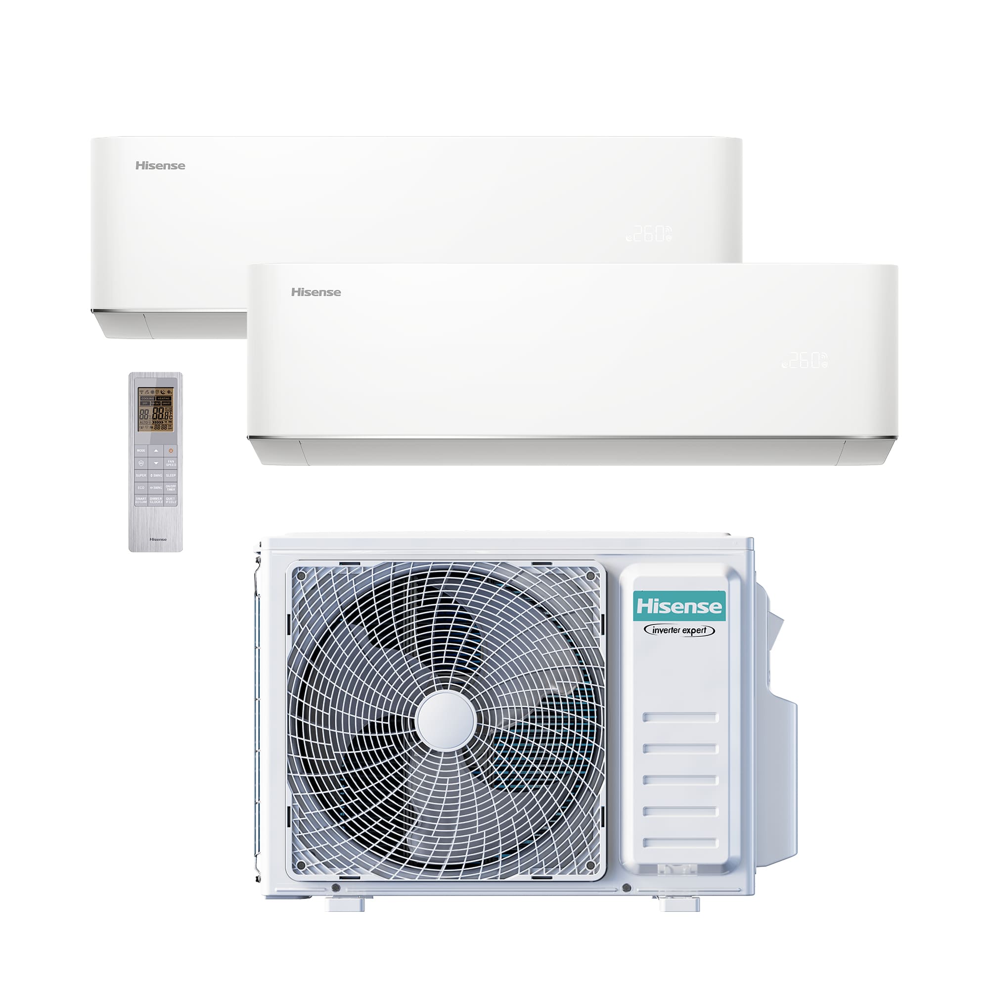 Hisense - Aire acondicionado MAX Comfort MULTI Hisense 2AMW42HC912