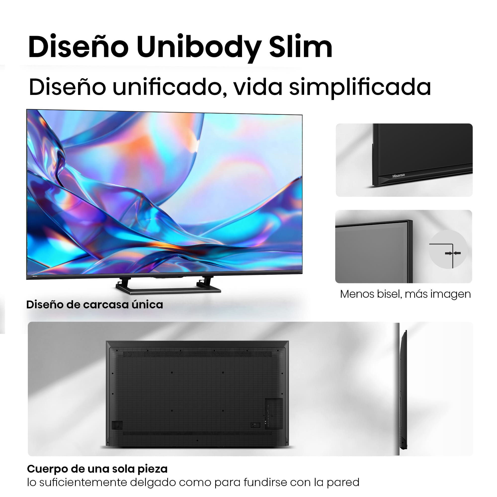 Hisense - Serie A7 QLED Hisense TV 50A7S