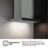 Decorativas de Pared CH6T6226XGB – Campana T Invertida 60Cm, Clase A+, Capacidad 446M³/H, Color Inox