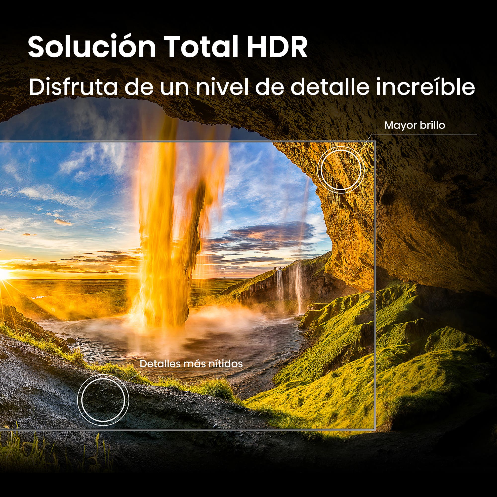 Hisense - Serie A7 QLED Hisense TV 50A7S