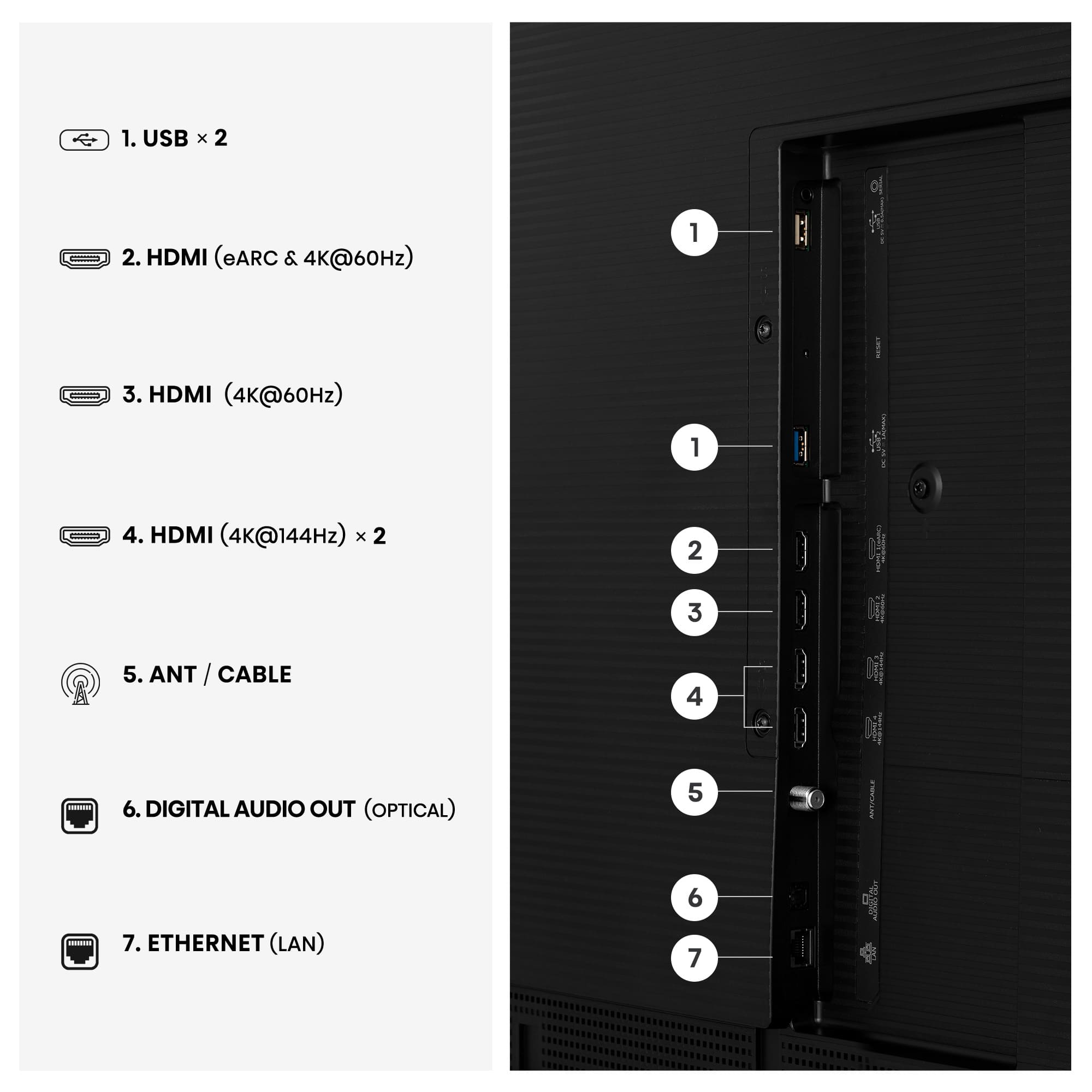 Hisense - Serie S7 Canvas TV Hisense 55S7S