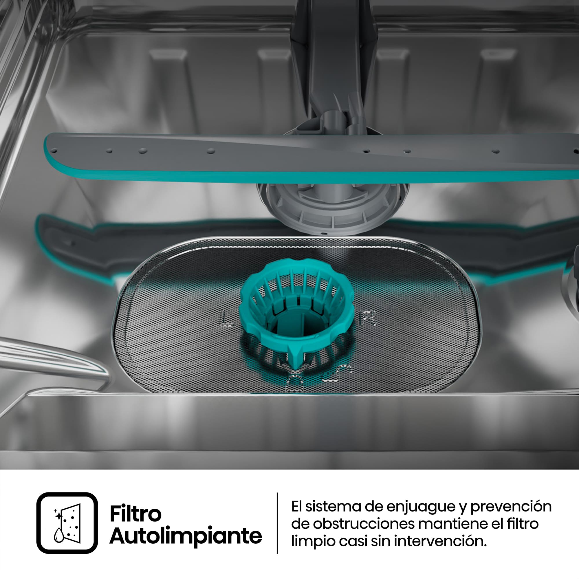 Hisense - HS663A90XUK – Lavavajillas 60Cm De Libre Instalación, Clase A, Capacidad 16 Serv., Color Inox