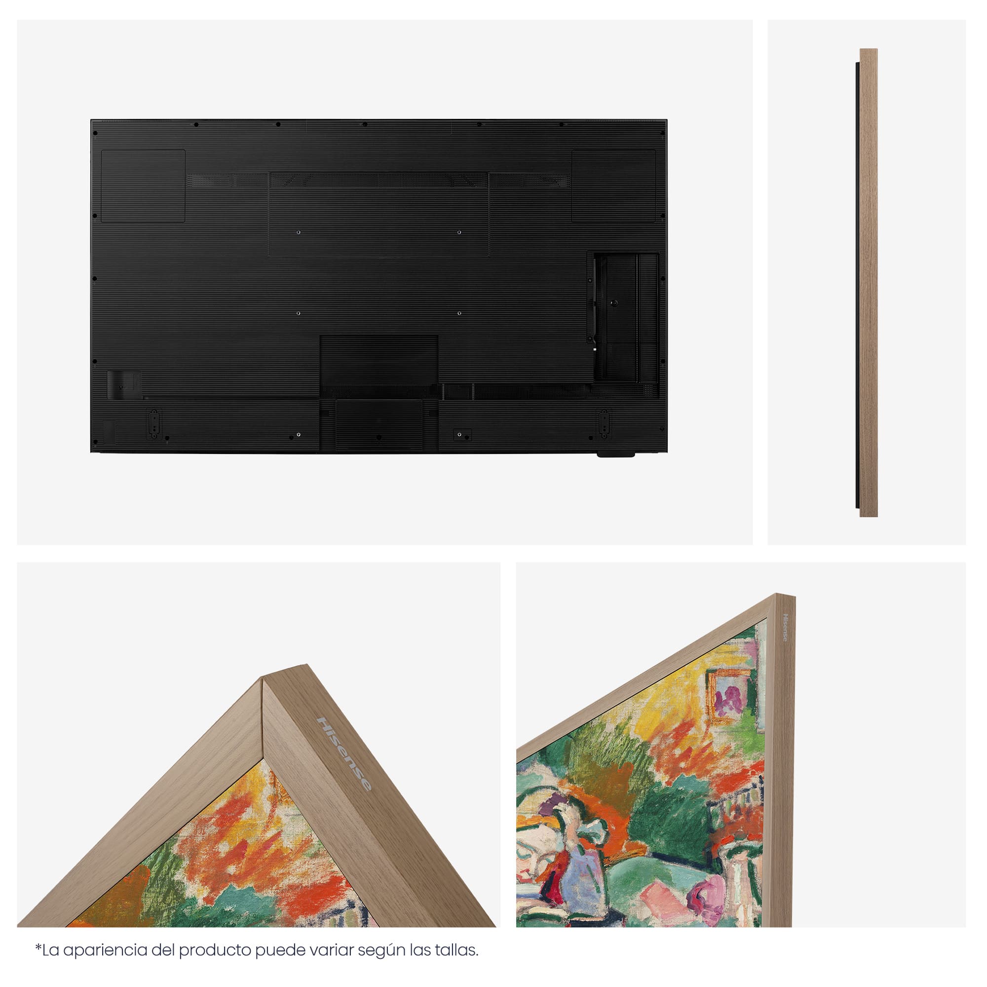 Hisense - Serie S7 Canvas TV Hisense 55S7S