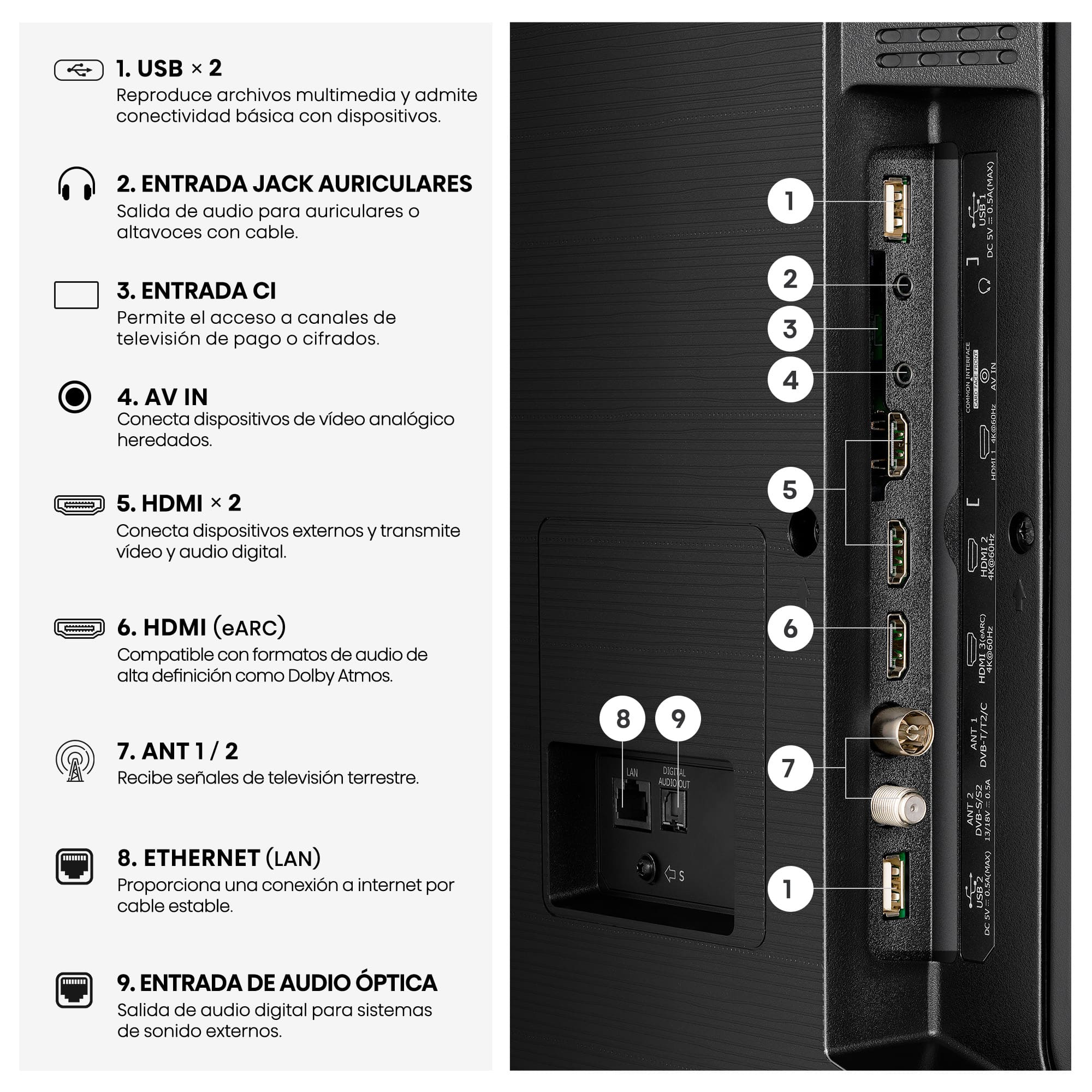 Hisense - Serie A7 QLED Hisense TV 43A7S