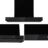 Decorativas de Pared CH6T6226B – Campana T Invertida 60Cm, Clase A+, Capacidad 446M³/H, Color Negro