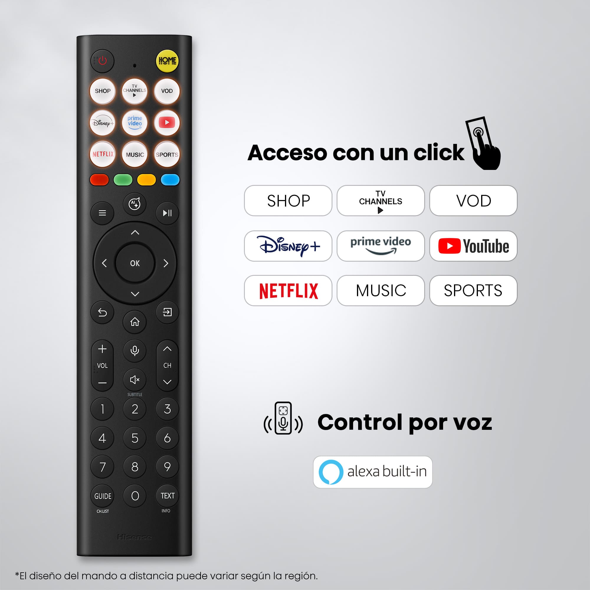 Hisense - Serie A7 QLED Hisense TV 50A7S