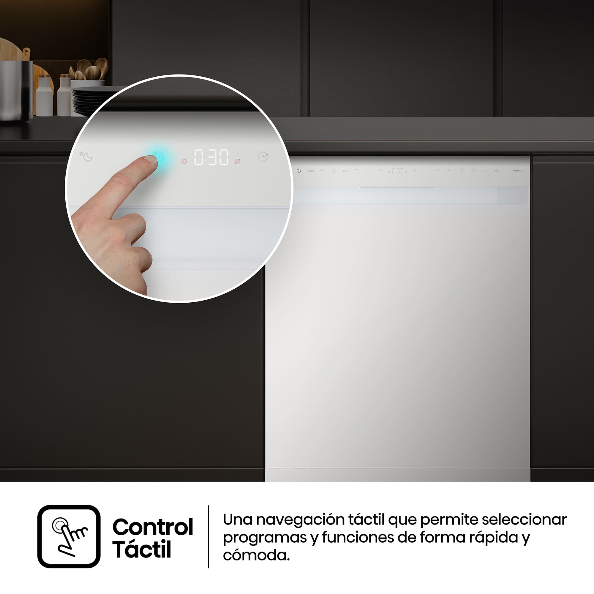 Hisense - HS663A90WUK – Lavavajillas 60Cm De Libre Instalación, Clase A, Capacidad 16 Serv., Color Blanco