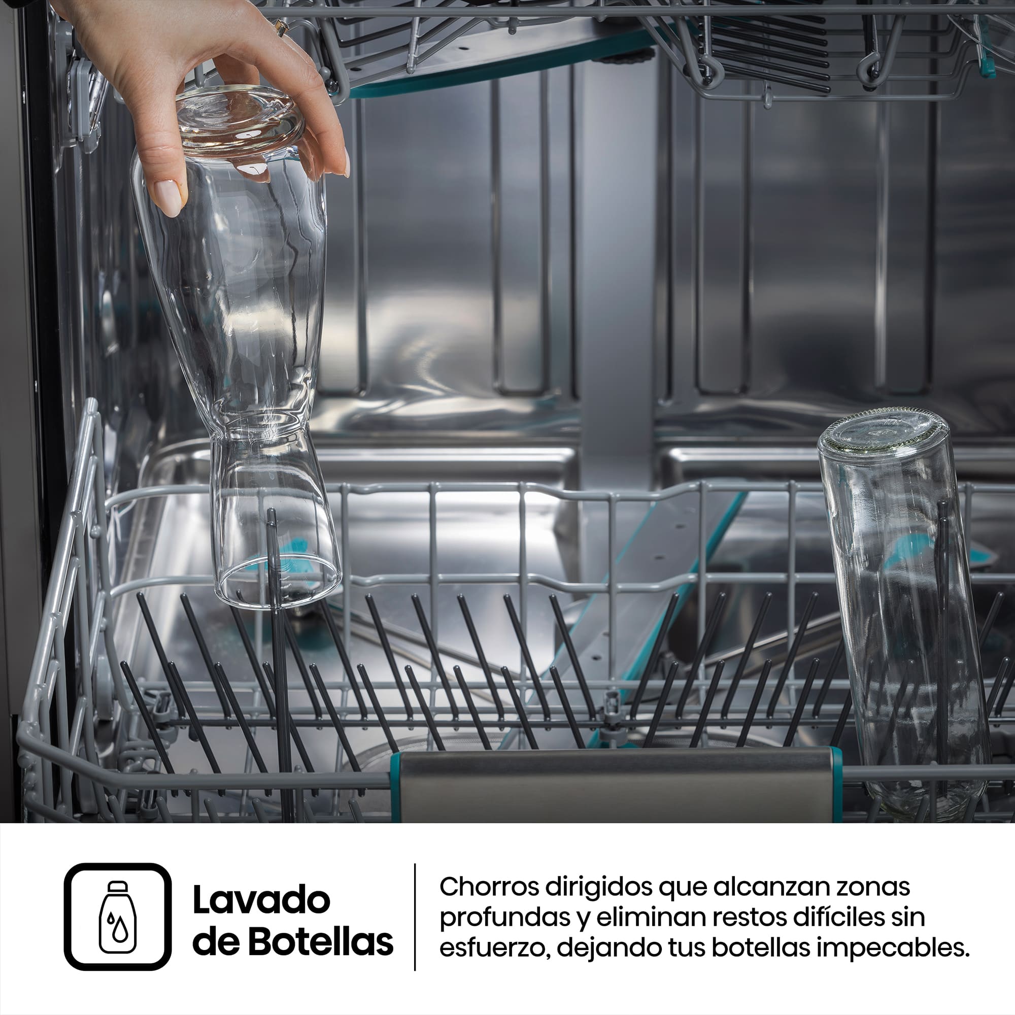 Hisense - HFI5A6360H – Lavavajillas 60Cm De Encastre, Clase A, Capacidad 16 Serv.
