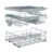 Libre Instalación 60cm HS663A90XUK – Lavavajillas 60Cm De Libre Instalación, Clase A, Capacidad 16 Serv., Color Inox