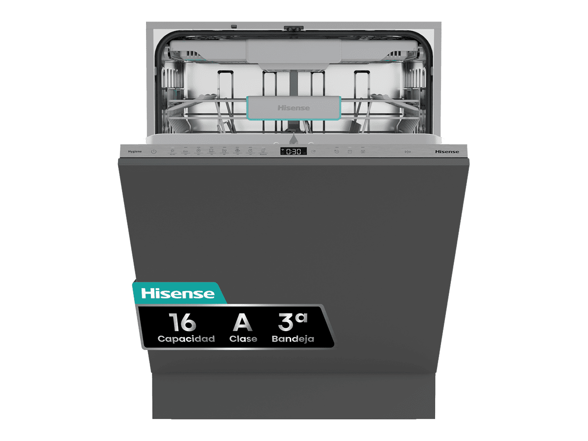 HFI5A6360H - Lavavajillas 60Cm De Encastre, Clase A, Capacidad 16 Serv.