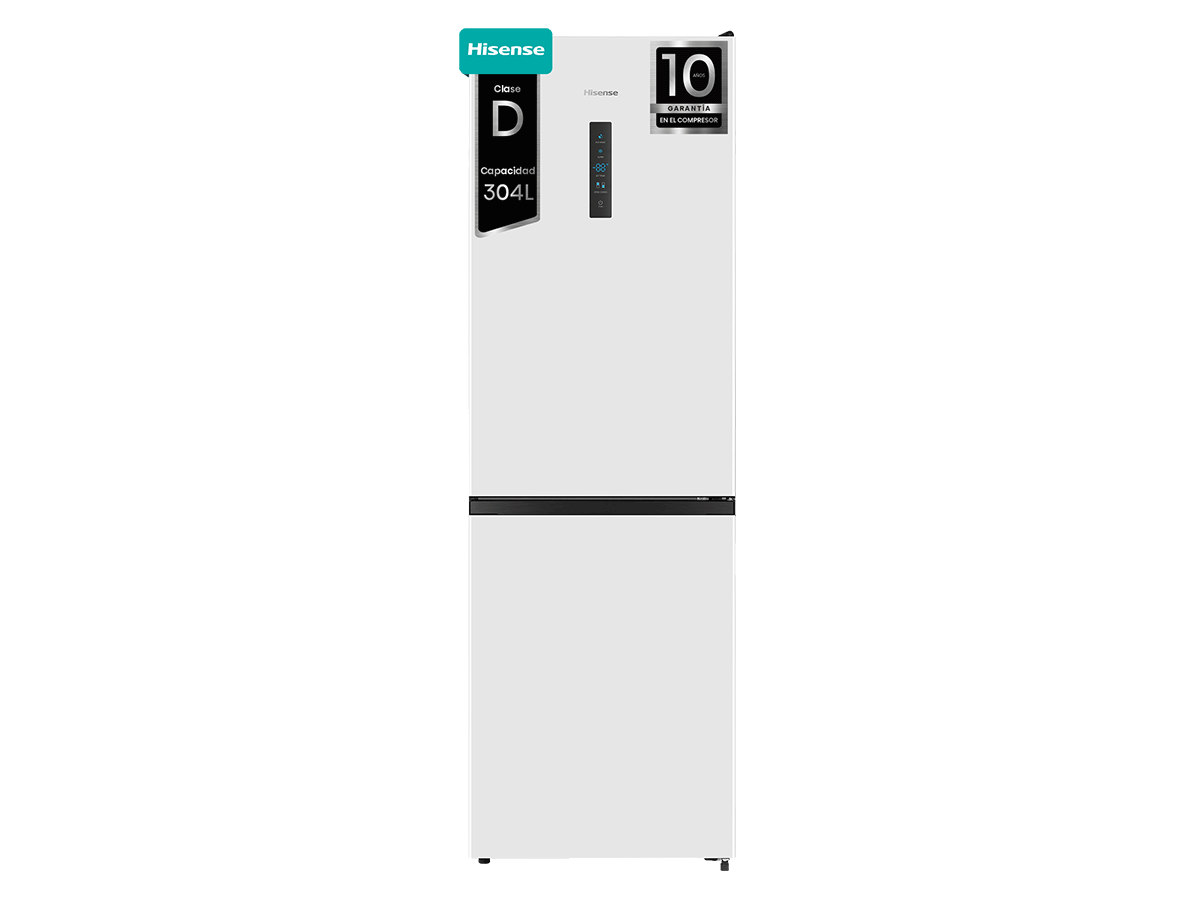 RB390N4DWD - Frigorífico Combi 2 Puertas, Clase D , 304L, Blanco