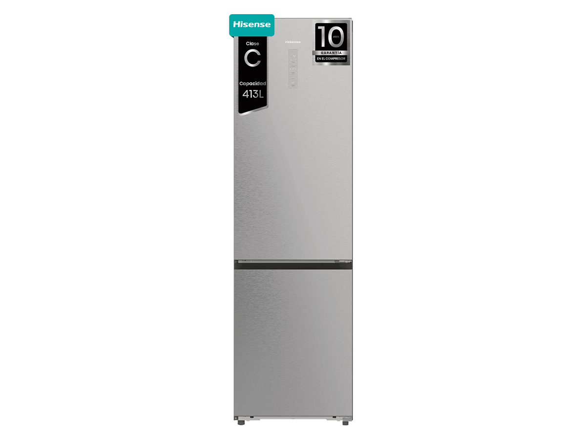 RB5P410SACC - Frigorífico Combi 2 Puertas, Clase C, Capacidad 413L, Color inox