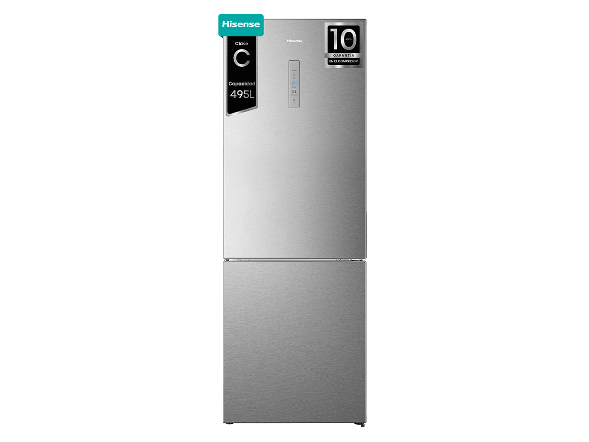 RB645N4BIC - Frigorífico Combi 2 Puertas, Clase C, Capacidad 495L, Color Inox