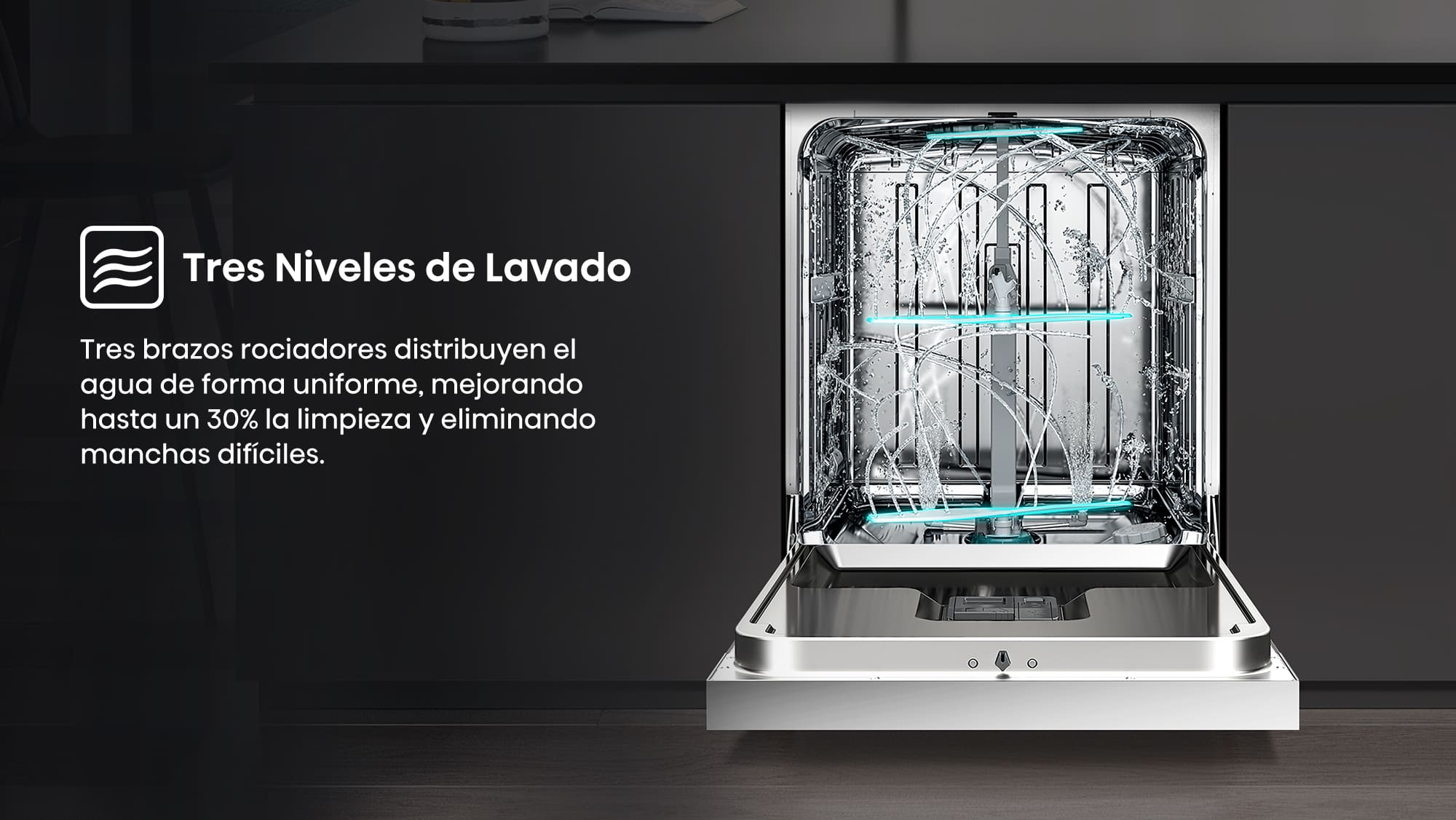 Three-Level-Wash
