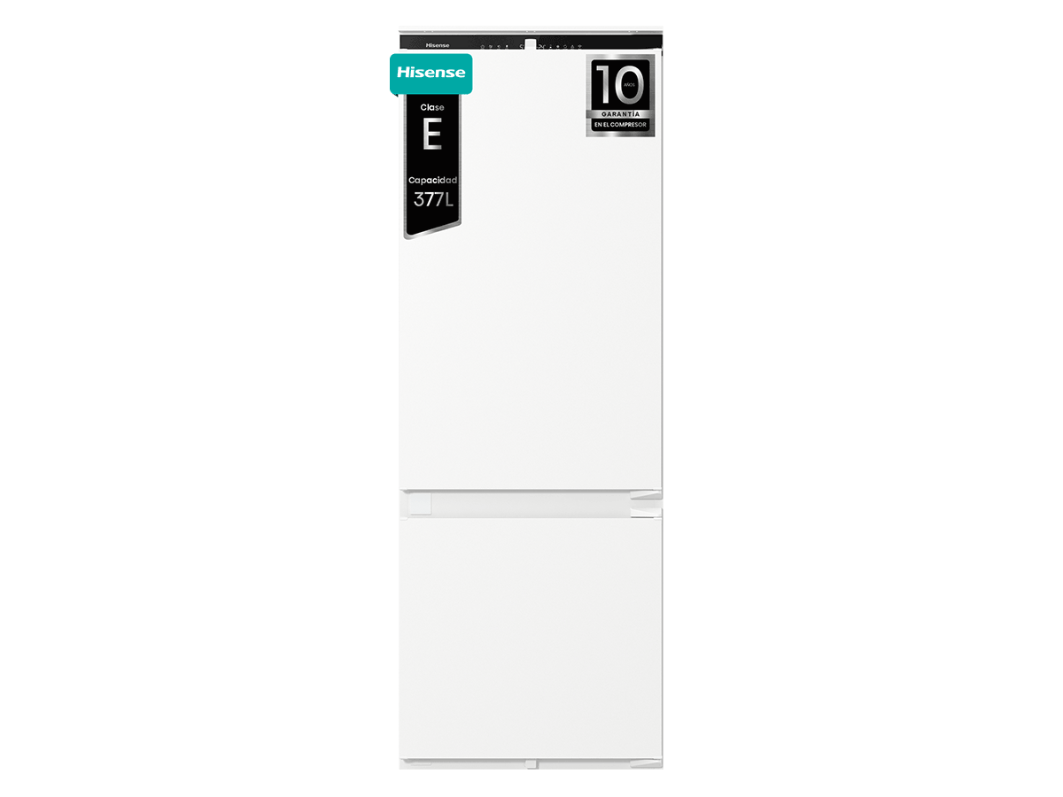 RB3B370SAWD1 - Frigorífico Combi 2 Puertas De Integración Puerta Deslizante, Clase D, Capacidad 377L, Color Blanco