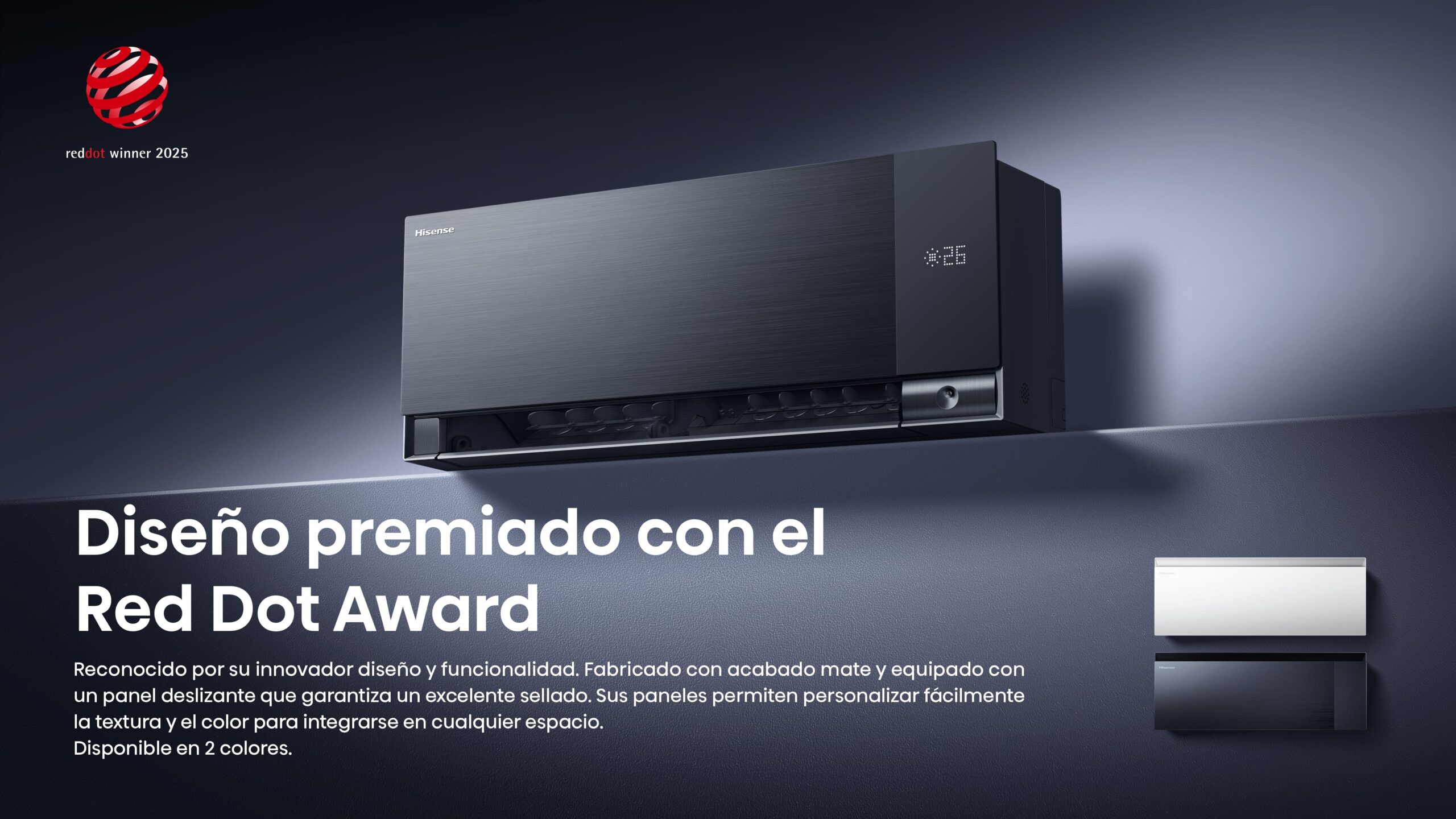 Diseño premiado con el Red Dot Award