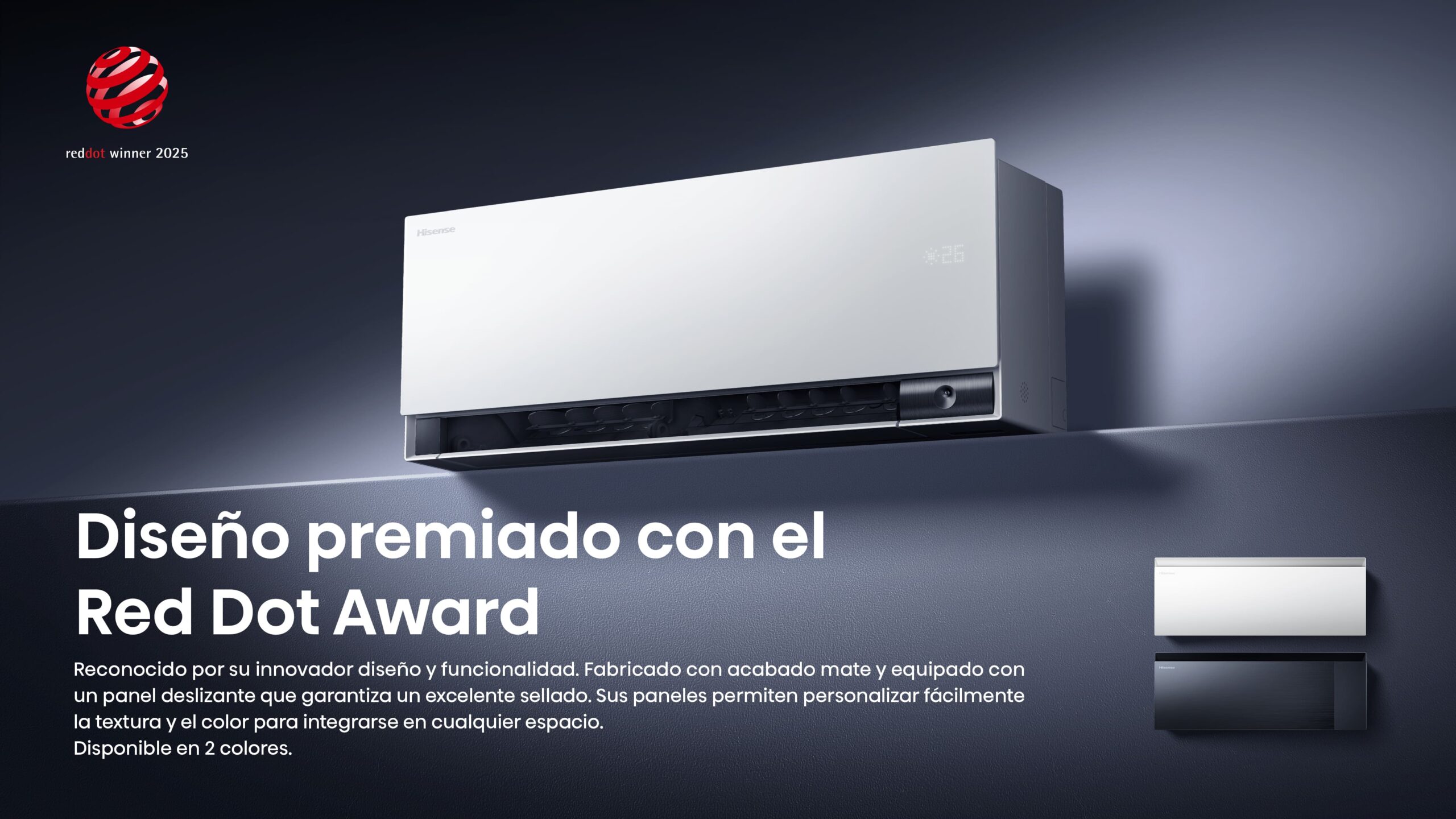 Diseño premiado con el Red Dot Award