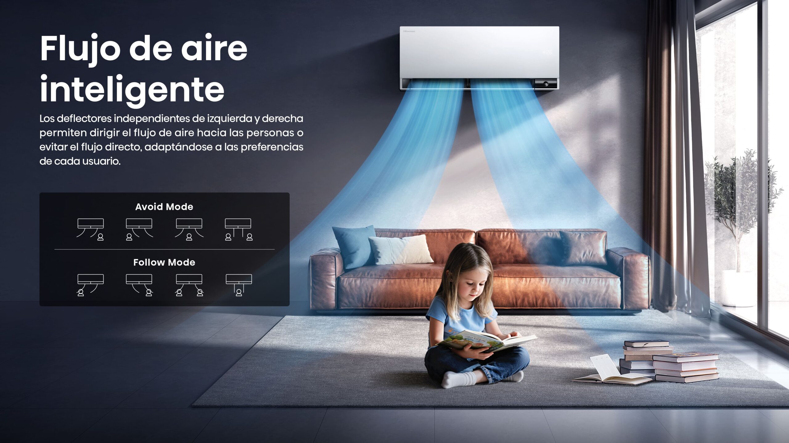 Flujo de aire inteligente