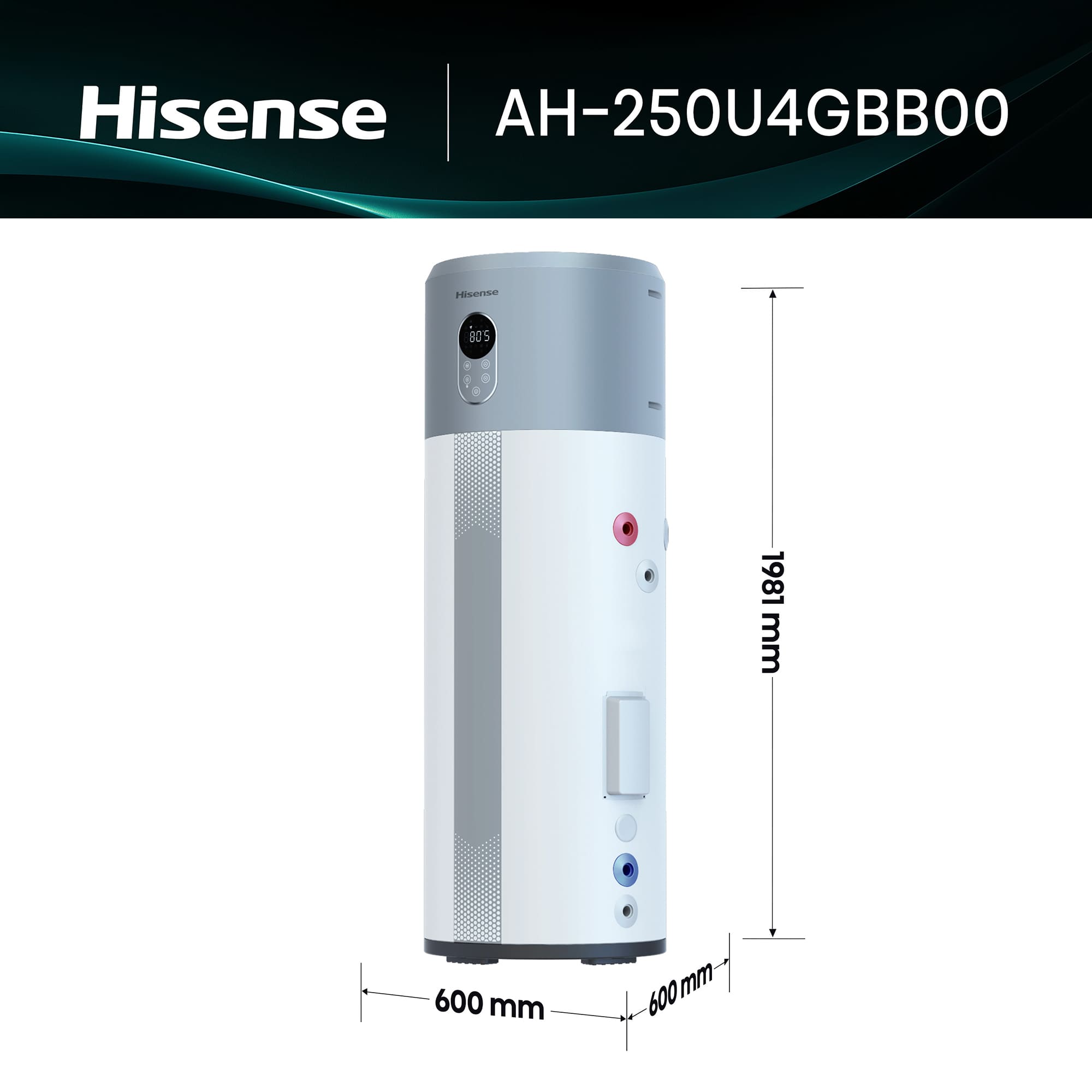 Hisense - Hisense Heat Pump AH-250U4GBB00