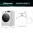 Lavadoras – Secadoras WD1I9042BWF2 – Lavasecadora De Libre Instalación, Clase D, 9 kg/5 kg, 1310 rpm, Blanco