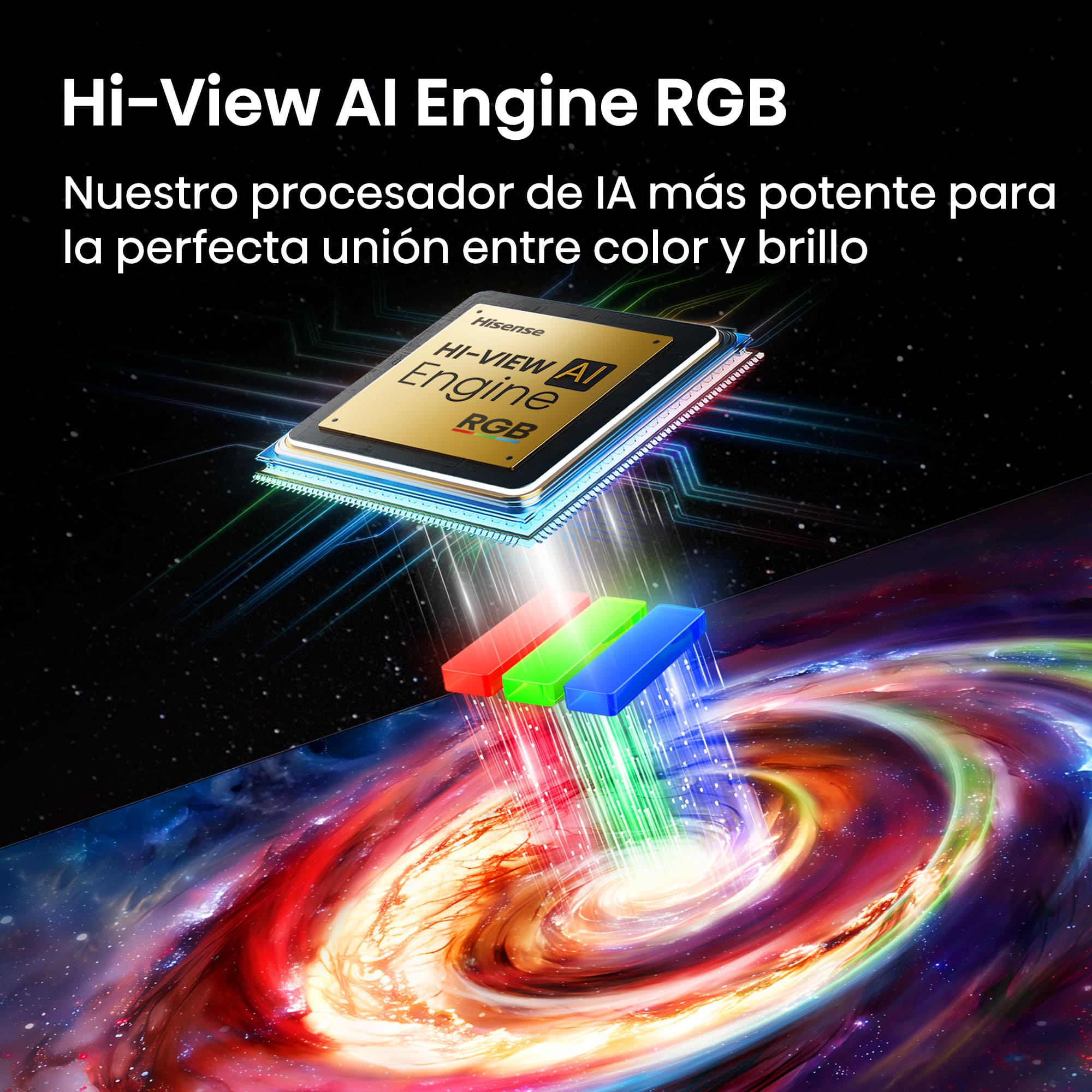 Hisense - Serie UR8 RGB MiniLED Hisense TV 100UR8S