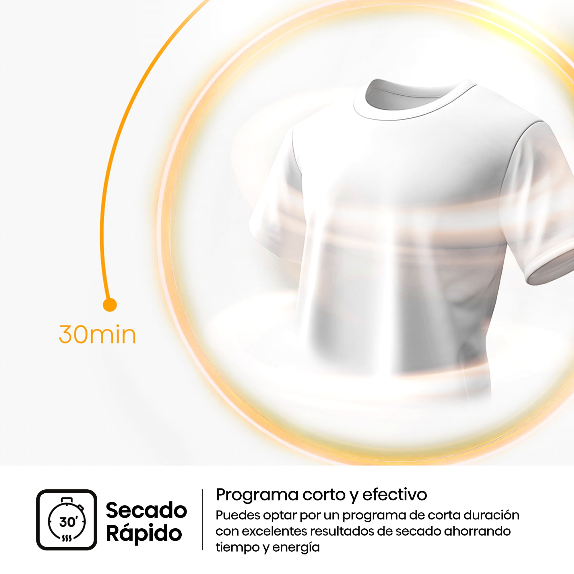 Hisense - DH1I900UWDC – Secadora De Libre Instalación, Clase D, Capacidad 9 Kg, Color Blanco