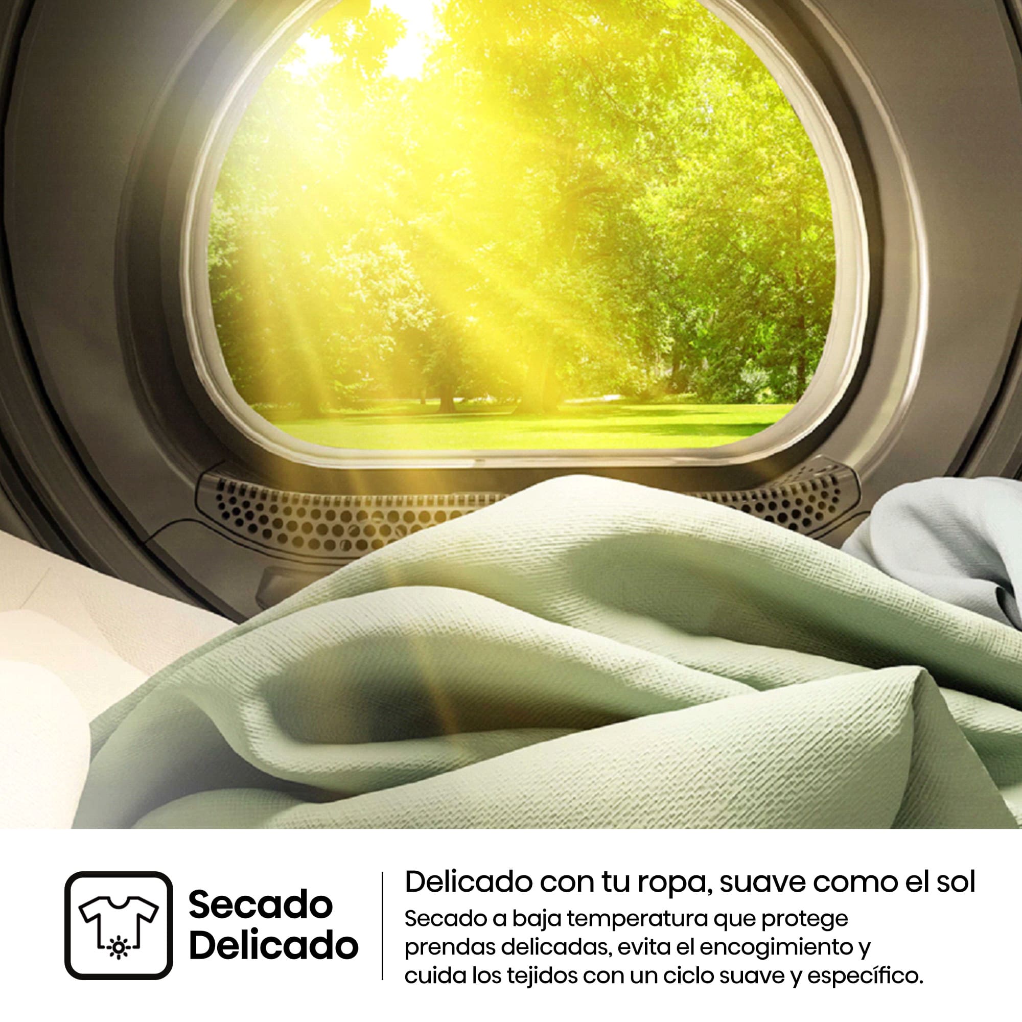 Hisense - DH1I900UWDC – Secadora De Libre Instalación, Clase D, Capacidad 9 Kg, Color Blanco