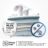 Secadoras DH1I900UWDC – Secadora De Libre Instalación, Clase D, Capacidad 9 Kg, Color Blanco