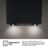 Decorativas de Pared CH6IN6226MB – Campana Decorativa 60Cm, Clase A+, Capacidad 485M³/H, Color Negro Mate