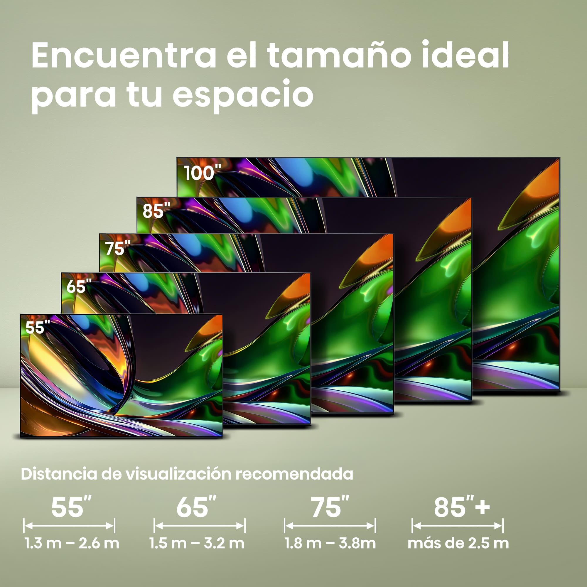 Hisense - Serie UR8 RGB MiniLED Hisense TV 100UR8S