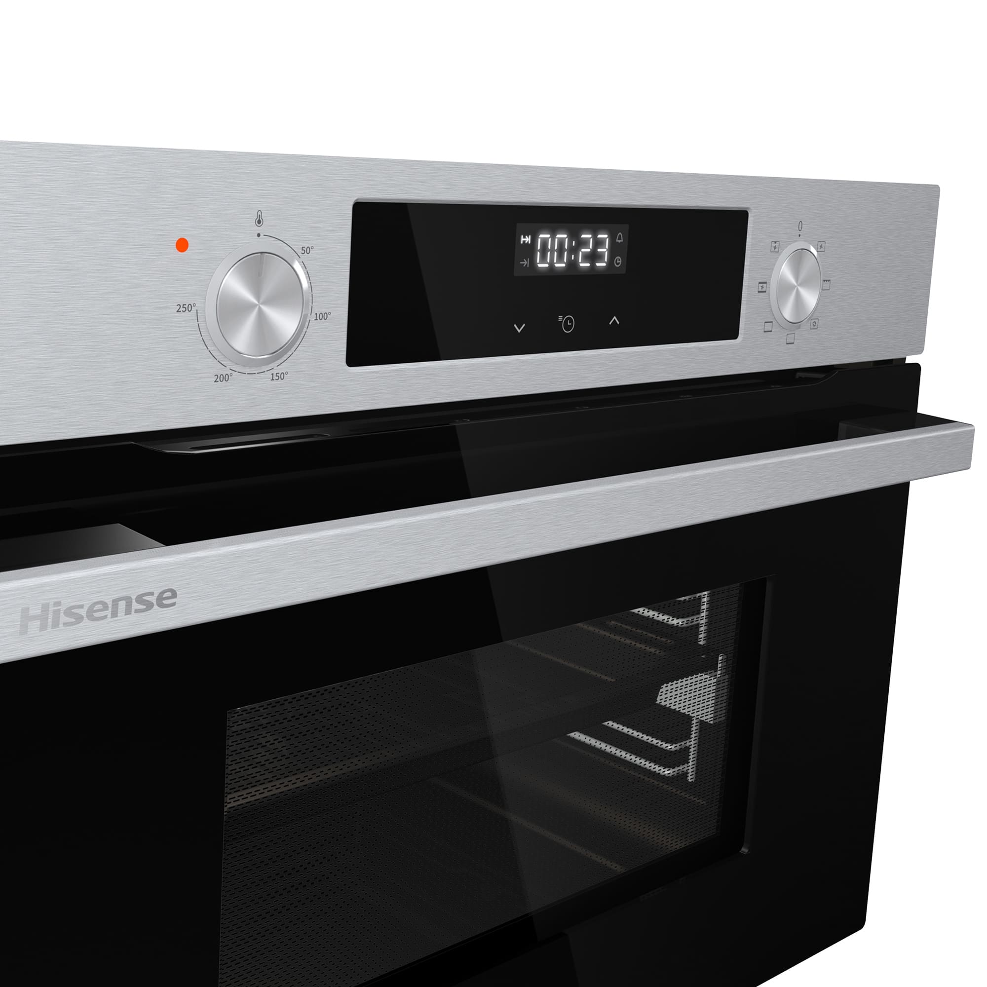 Hisense - BI44221AX – Horno Compacto, Clase A, Capacidad 49L, Color Inox