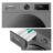 Lavadoras – Secadoras WD1I9042BTF2 – Lavasecadora De Libre Instalación, Clase D, 9 kg/5 kg, 1310 rpm, Silver