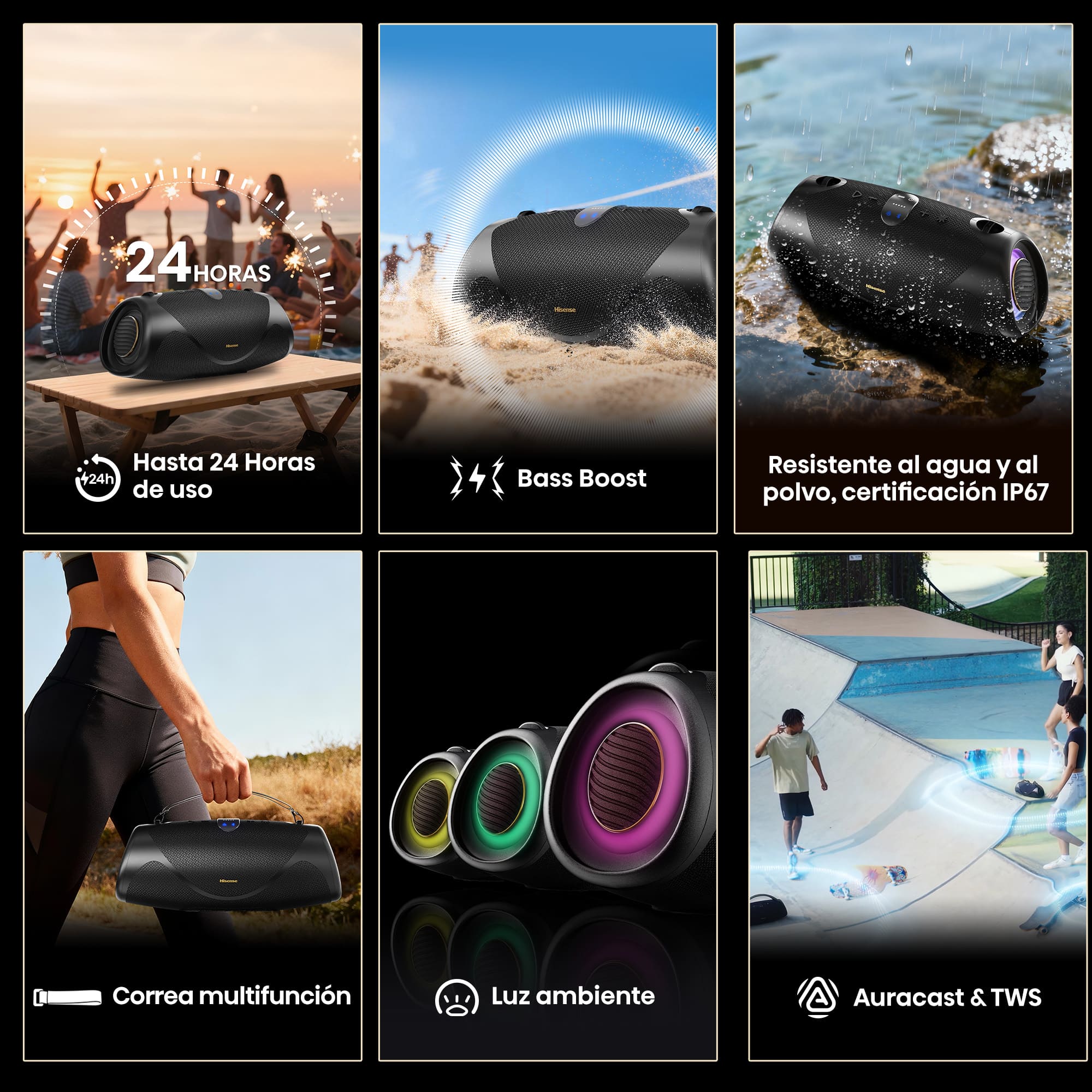 Hisense - Altavoz Hisense WeBoom