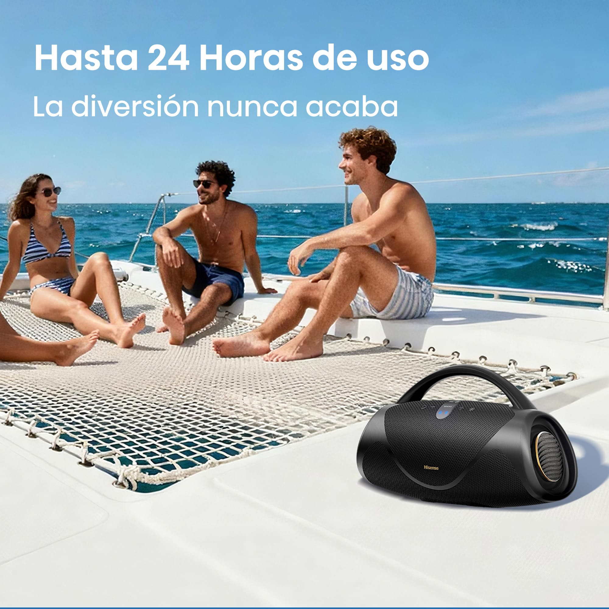 Hisense - Altavoz Hisense VoyageBoom