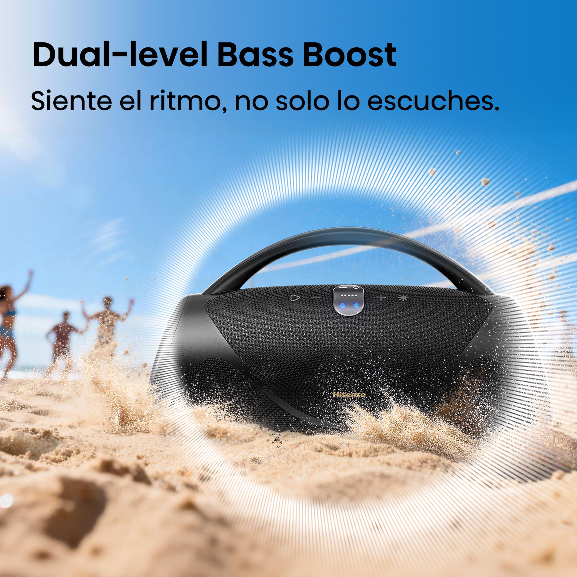 Hisense - Altavoz Hisense VoyageBoom