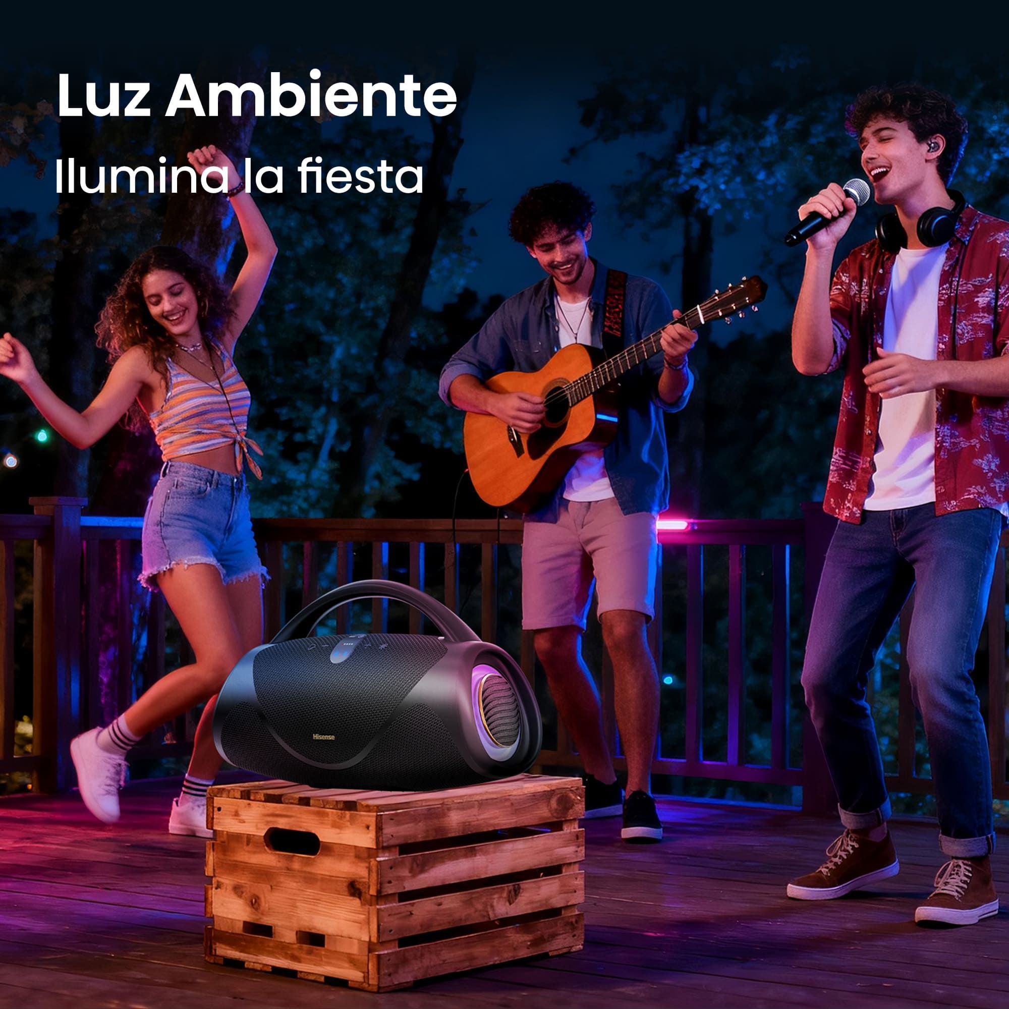 Hisense - Altavoz Hisense VoyageBoom