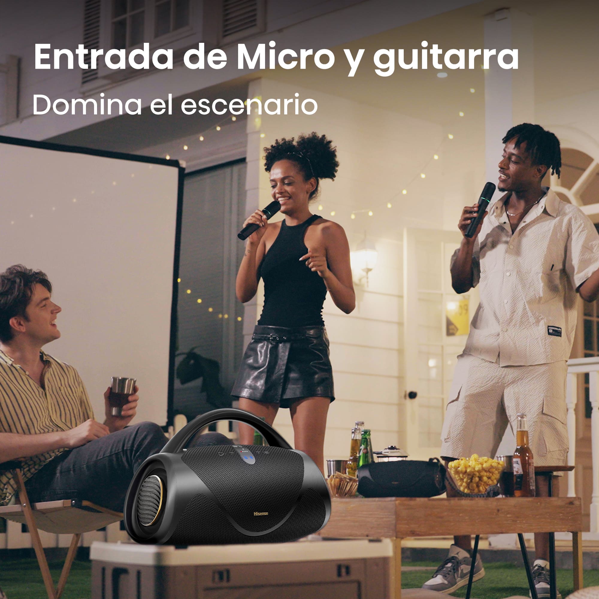 Hisense - Altavoz Hisense VoyageBoom