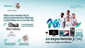 Header promoción La Experiencia Real llega a tu Hogar con Hisense versión ordenador