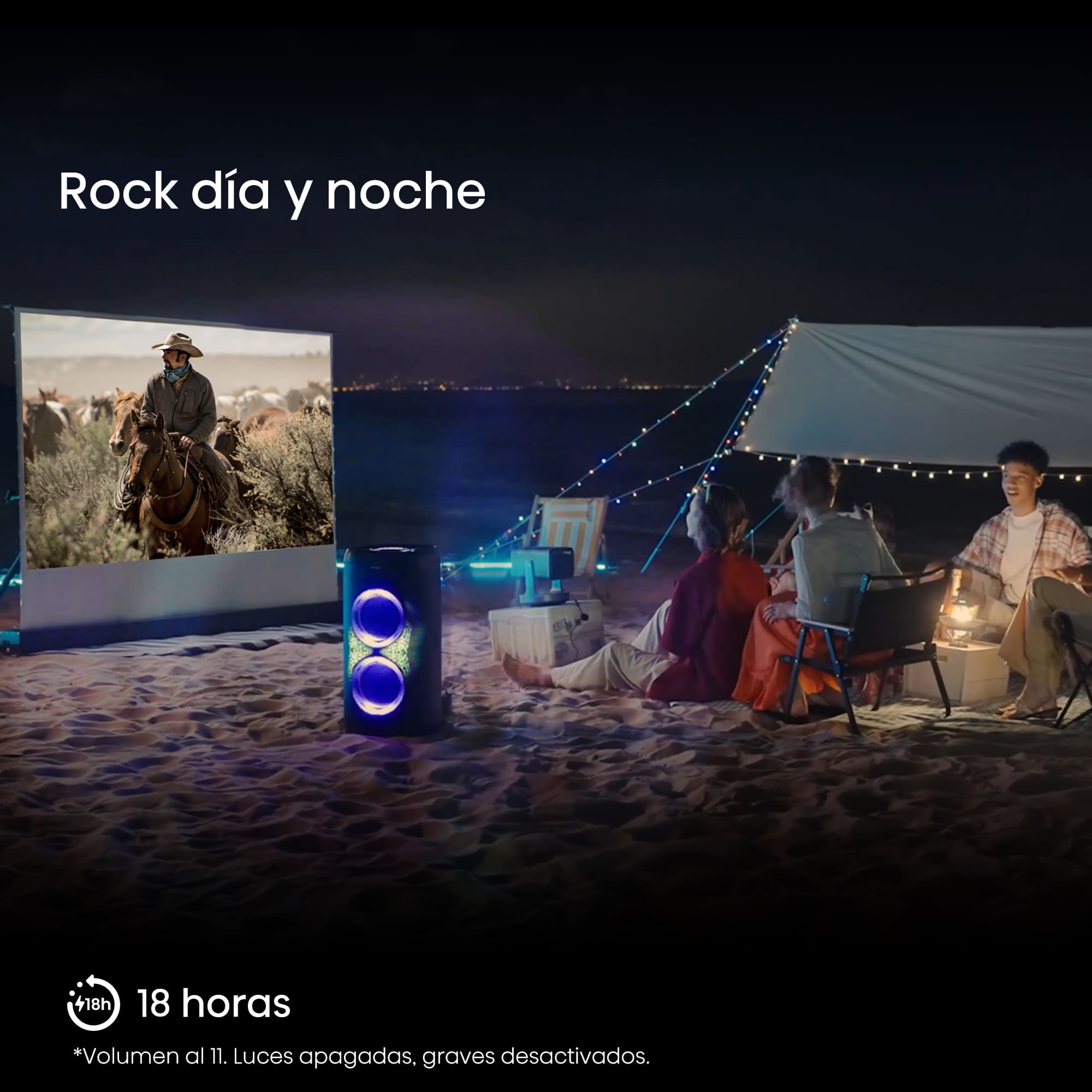 Hisense - Altavoz Pórtatil Hisense Party Thunder