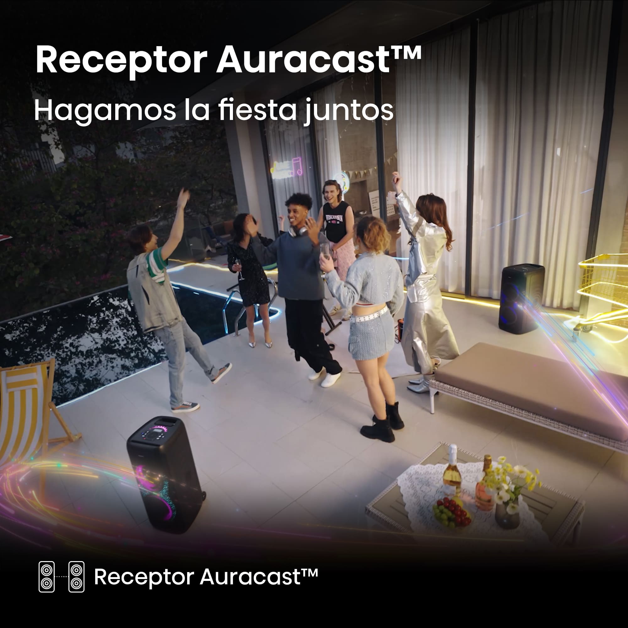 Hisense - Altavoz Pórtatil Hisense Party Thunder