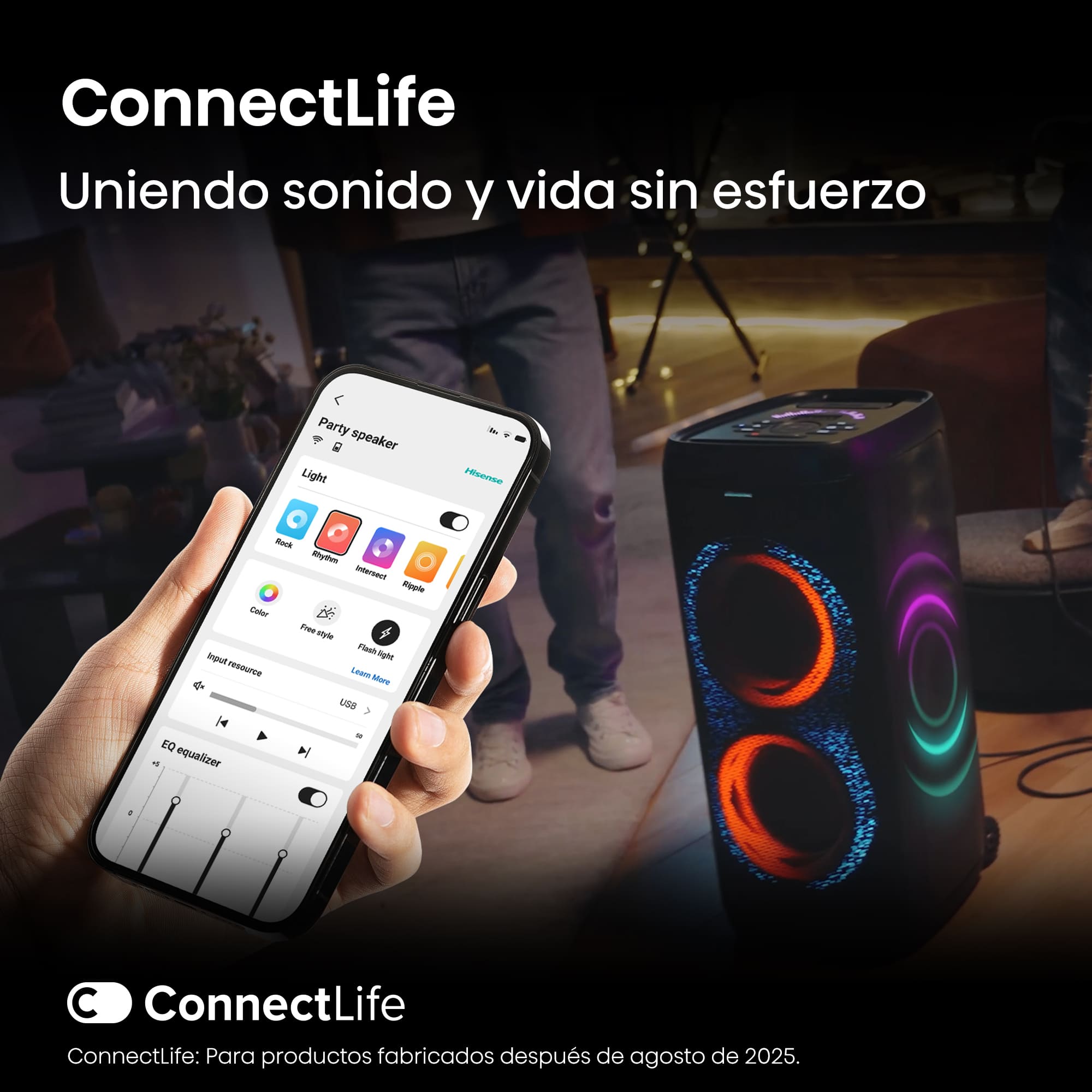 Hisense - Altavoz Pórtatil Hisense Party Thunder