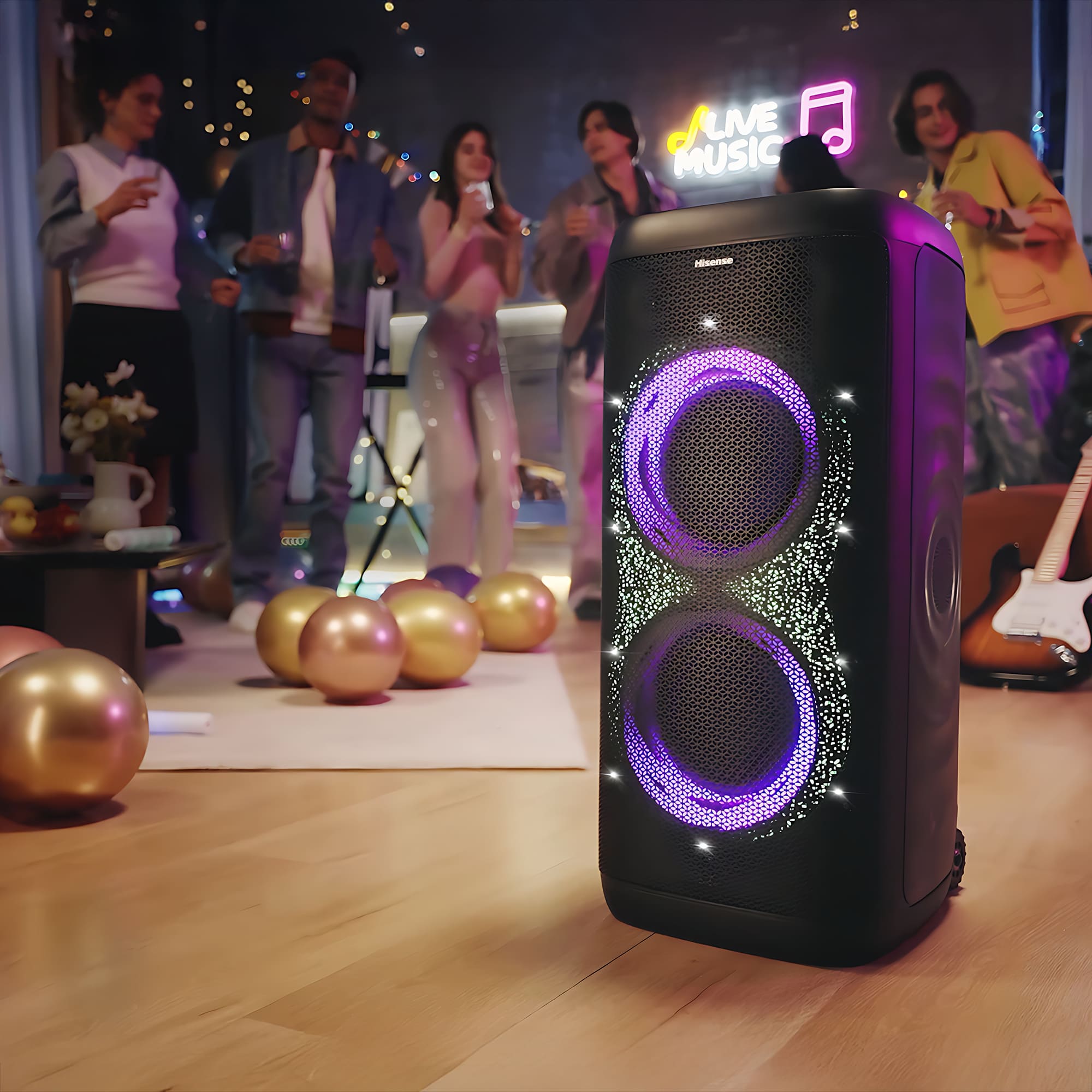 Hisense - Altavoz Pórtatil Hisense Party Thunder